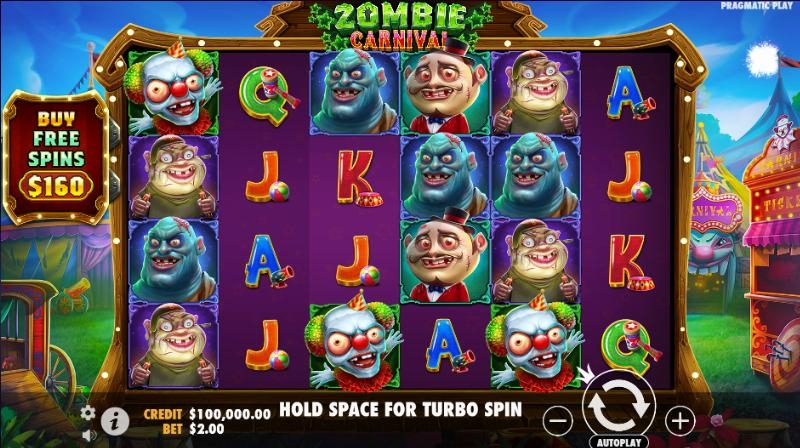 Zombie Carnival Slot, Carnaval dos Zumbis, jogos de cassino online, caça-níqueis, apostas, estratégias de jogo.